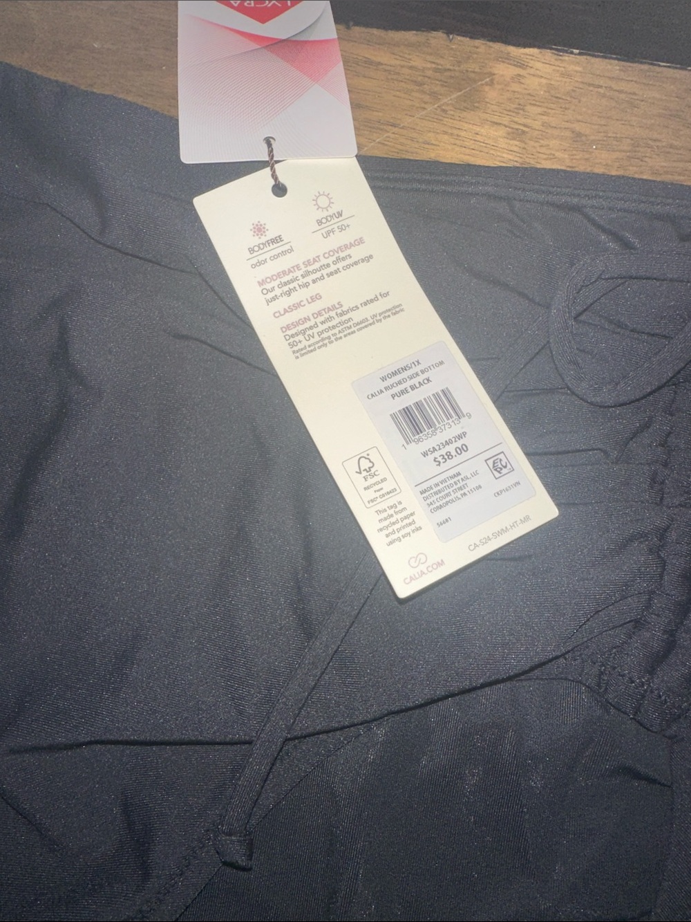 CALIA Swim Bottoms Lot of 3 Women's Size 1X NWT NWOT Bikini Briefs BUN3 - Picture 2 of 7